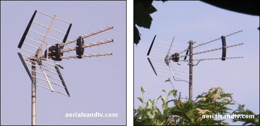 Wrong aerial for Crystal Palace transmitter (or any A group transmitter) 536W L5