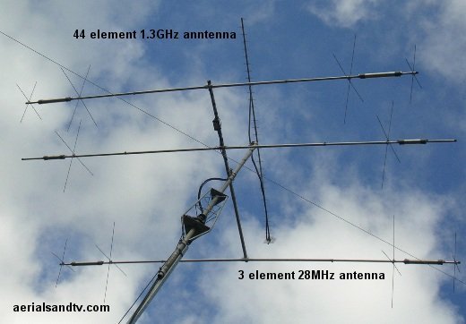 Amateur radio aerial array L6 50kB