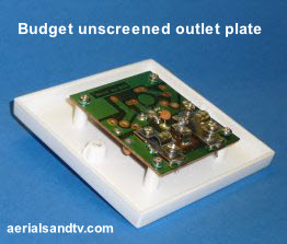 Budget wall plate  262W L15 11kB