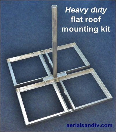 Heavy duty flat roof mounting kit 400W L5