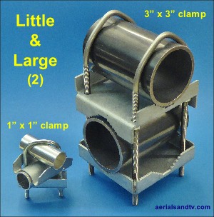 Little & Large pole clamps 300W L10 Little & Large pole clamps 300W L10