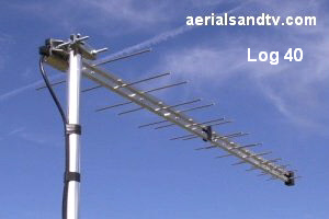 Log 40 TV aerial 300W L5 16kB