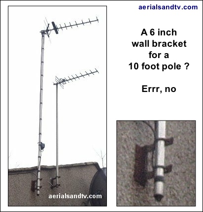 A six inch wall bracket in Settle is not enough 431H L5