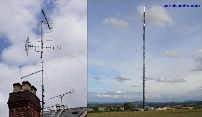 ATV's aerial array and Ridge Hill transmitter 673W L5