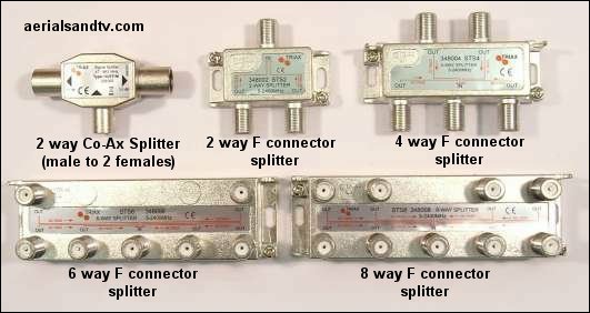 All the internal aerial splitters 531W L5