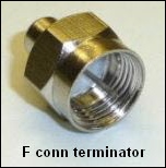 F Connector terminator 152W L5
