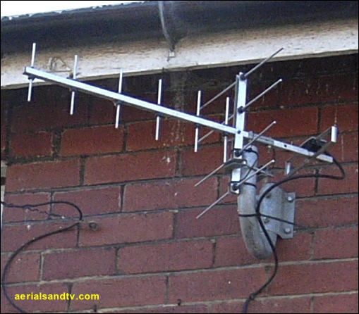Flukey git TV aerial install 509W L5