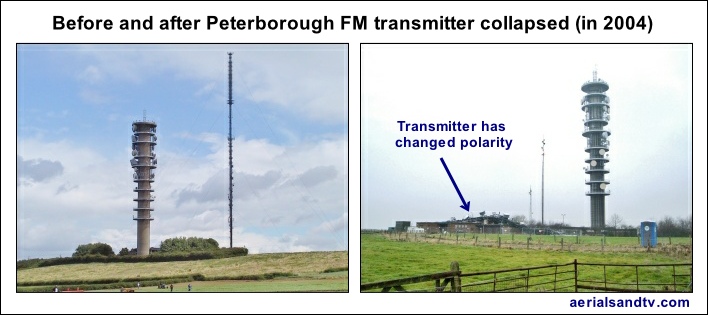 Peterborough FM transmitter changed polarity 708W L5