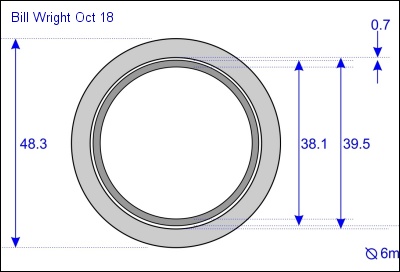 Sleeving down a smaller pole to fit inside a larger diameter pole 400W L5