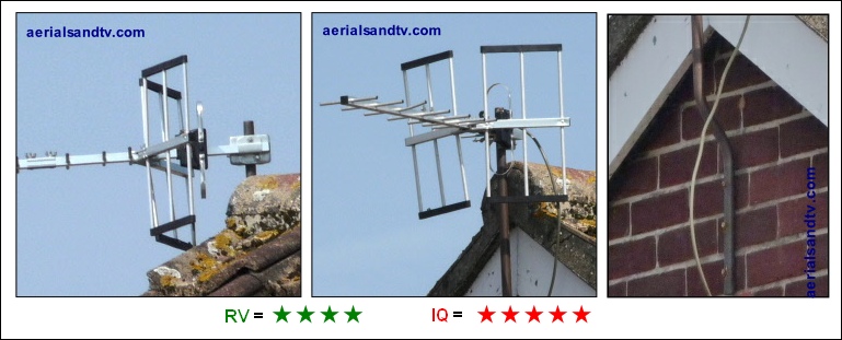 The dipole is behind the reflector and the directors are opposite polarity to the dipole 769W L5