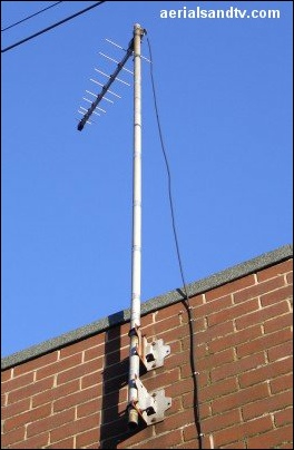 The third way how to run your aerial cable down the pole 404H L5