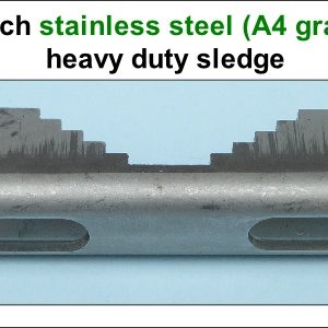 2 inch stainless steel sledge plain 300H L5