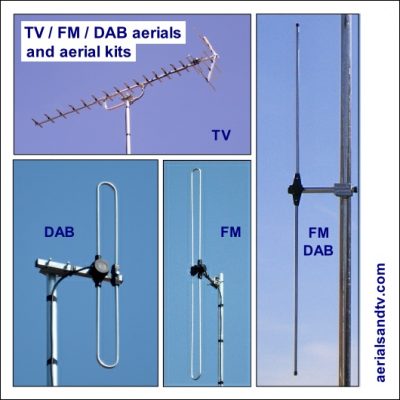 ATV's TV FM and DAB aerials and aerial kits 530Sq L5