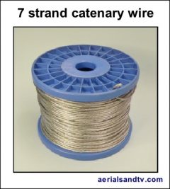 Catenary wire (7 strand) 50m and 150m reels 349H L5