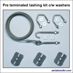 Pre terminated lash kit cw washers 480Sq L5