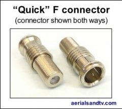 Quick F connector 234H L5