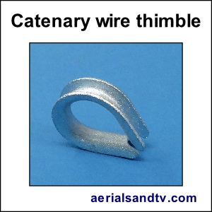 Thimble for catenary wire 300Sq L5