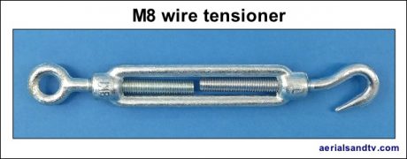 Wire tensioner M8 239H L5
