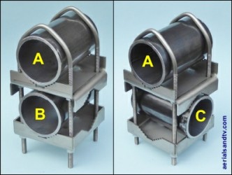 3x3 clamp maximum and minimum pole dimensions 250H L5