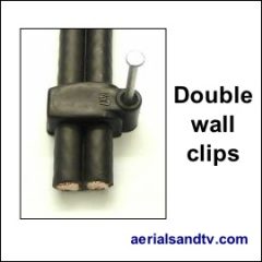 Cable clips for double Twinsat cable 270Sq L5