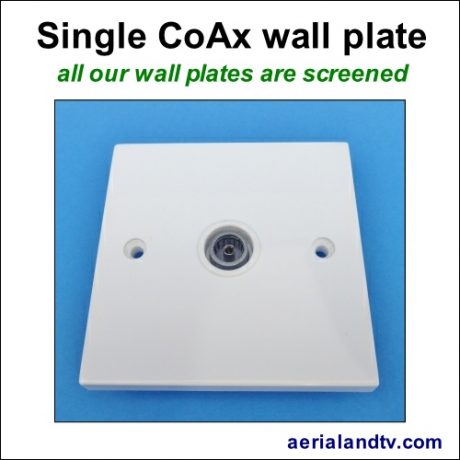 CoAx single wall plate screened 505Sq L5