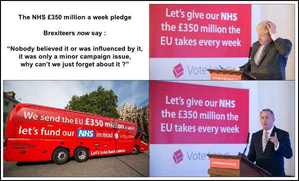 Leave NHS £350 million a week 615W
