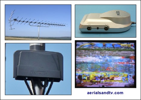 FAQs aerials, amplifiers (boosters), digital Freeview reception issues 468W L10