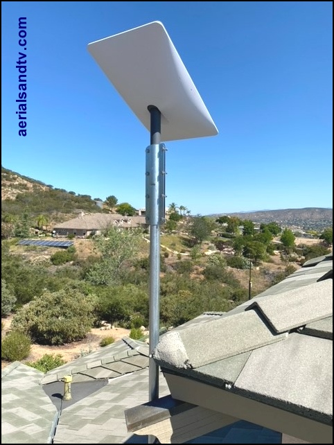 Starlink Mk 2 (2nd generation) install in California USA