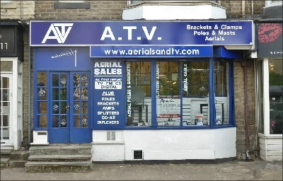 ATV aerials shop in Sheffield (UK)