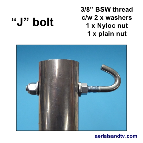 J Bolt hook 500Sq L5